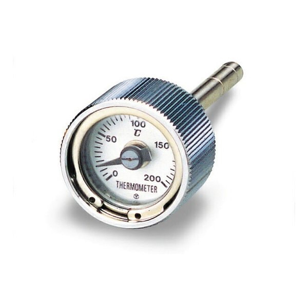 ディップスティック付油温計 モンキー/ゴリラ系用 クロームメッキ/ホワイトパネル D93339