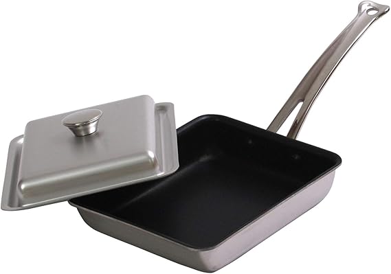 中尾アルミ製作所 玉子焼き器 クィーンパン オール熱源対応 IHQP-5 シルバー