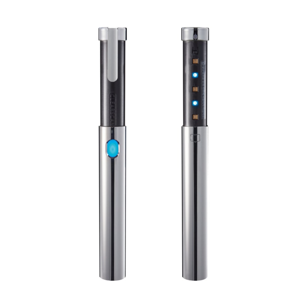 クリアスキャン UV-C 携帯用個人殺菌器 SILVER