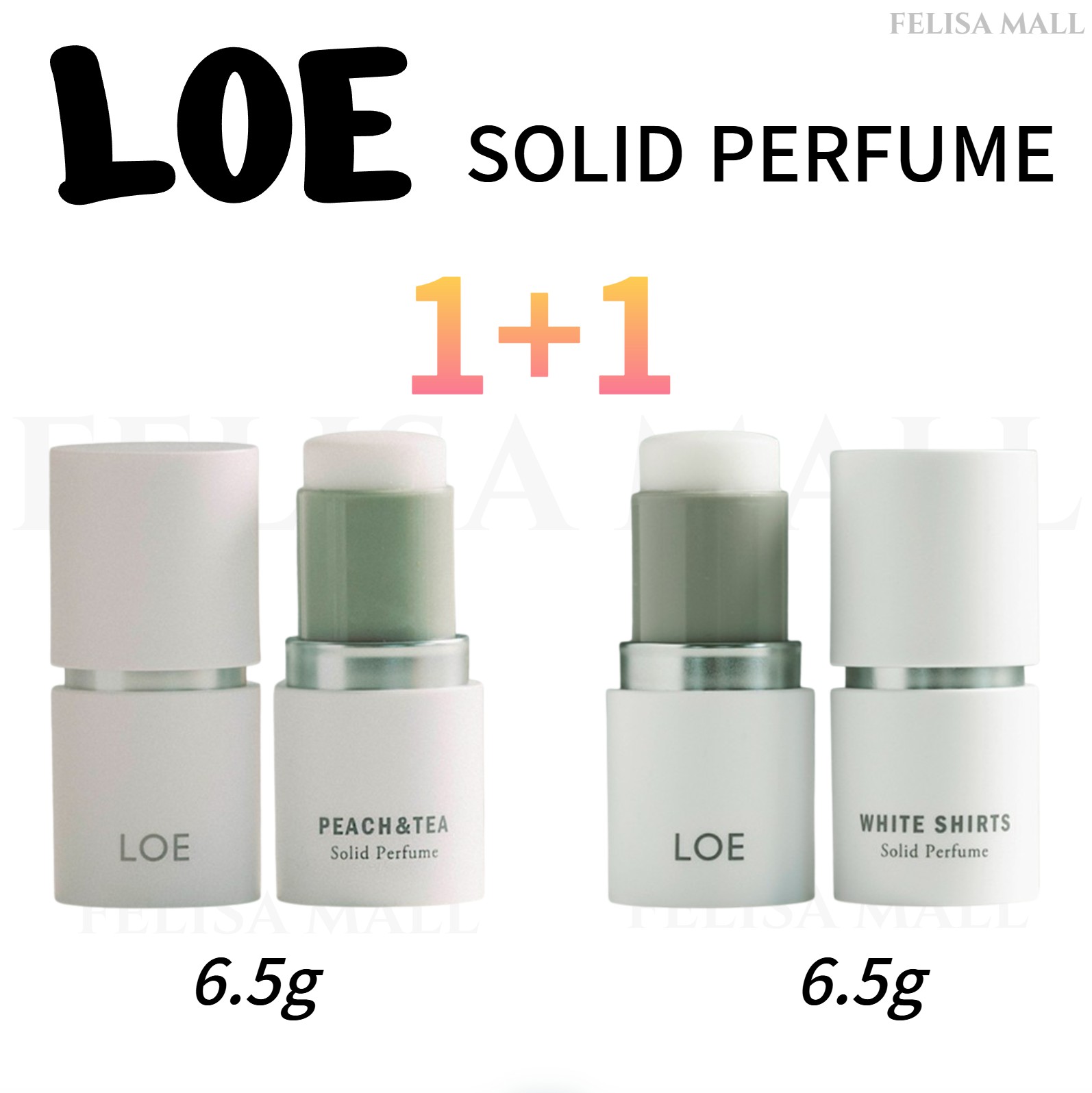 [LOE] 【1+1】 SOLID PERFUME 6.5g 固形香水 韓国人気ブランド