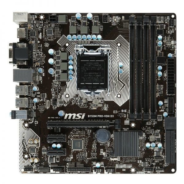 MSI B150M PRO-VDH D3 Motherboard Supports 6/7th Generation LGA1151 M-ATX 5,298円