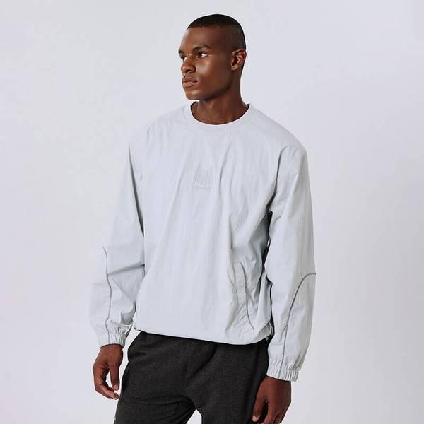 男性ラドパッドウォームアップウーブンマンツーマンTシャツSPJFCNRL309MGRY 709980