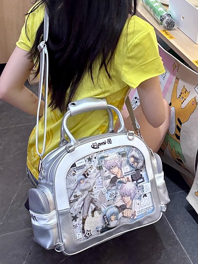 Qoo10] 痛バッグ 58mm 75mm缶バッジ痛バ