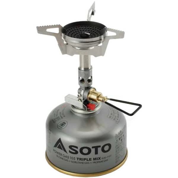 SOTO マイクロレギュレーターストーブ ウインドマスター SOD-310 バーナー単体（使用時）幅90×奥行117×高さ100mm #SOD-310