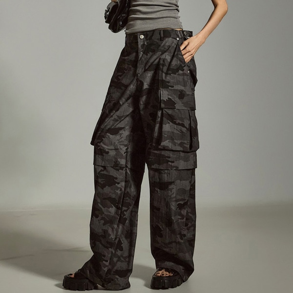 P3559 カモフラージュ カーゴパンツ