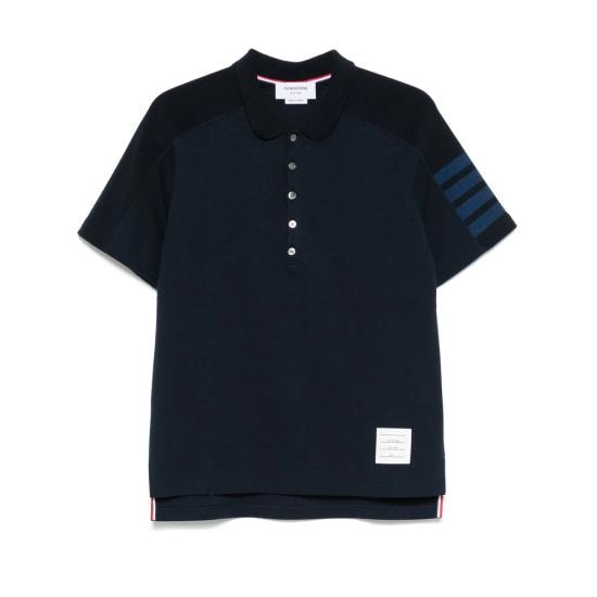 THOM BROWNE Men Polo Shirts MJP192B 07323 415 BLUE