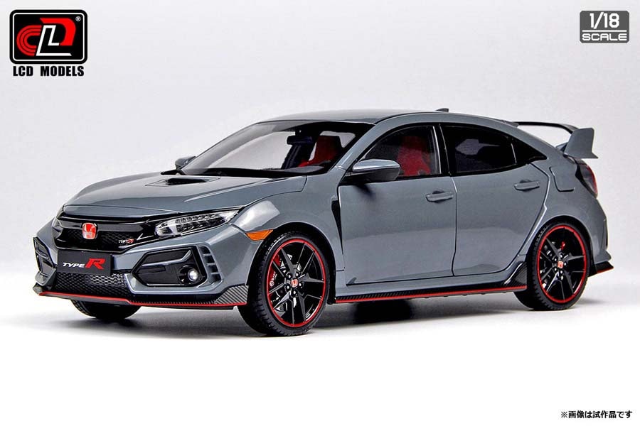 LCD MODELS 1/18 ホンダ シビック タイプR グレー【LCD18005B-GR】 ミニカー LCD18005B-GR ホンダ シビック タイプR グレー