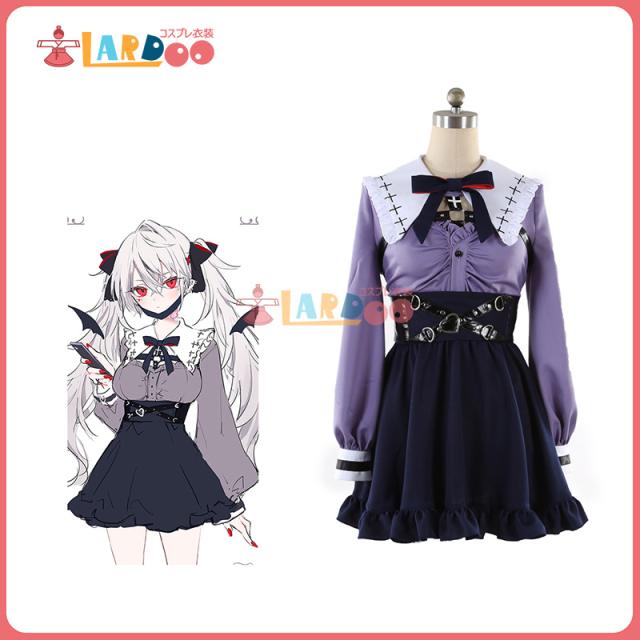 新タイプ追加 激安販売 Vtuberにじさんじ バーチャルYouTuber 葛葉（くずは） サーニャSanya コスプレ衣装 コスチューム [M2653]