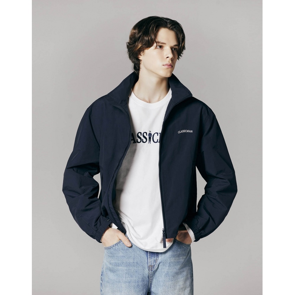 GIORDANO 073902ナイロンネックネックジャケット_3color