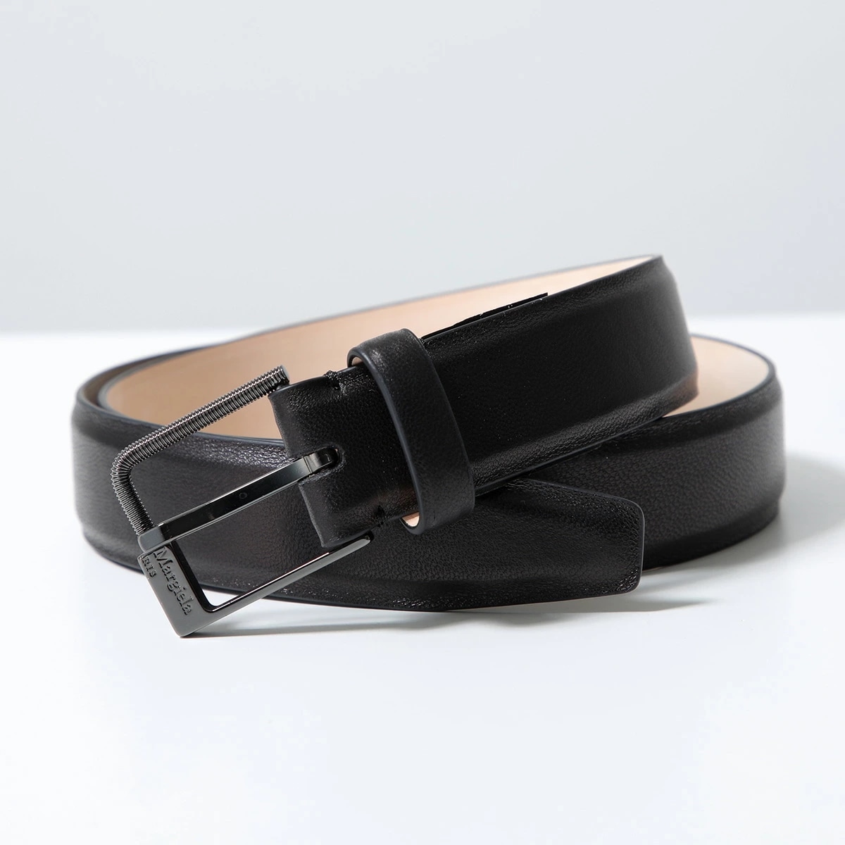 MAISON MARGIELA メゾンマルジェラ ベルト SA1TP0020 P8832 メンズ レザー スクエアバックル T8013 SA1TP0020P8832T8013