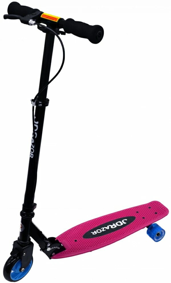 キックスクーター　キックボード　後輪2輪　　前輪減速ブレーキ付　子供用　大人用