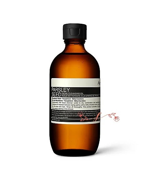 Ae　sop　パセリ フェイシャル クレンジング オイル　200mL　正規品 植物由来 クレンジング しっとり洗い上がる クレンジング 毛穴ケア クレンジングオイル 肌にやさしい メイク落とし