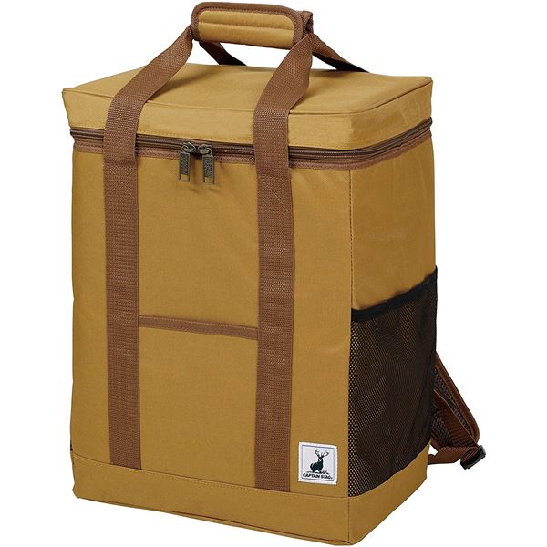 [2個セット] CAPTAIN STAG リュック型クーラーバッグ 30L ブラウンダック UE-621