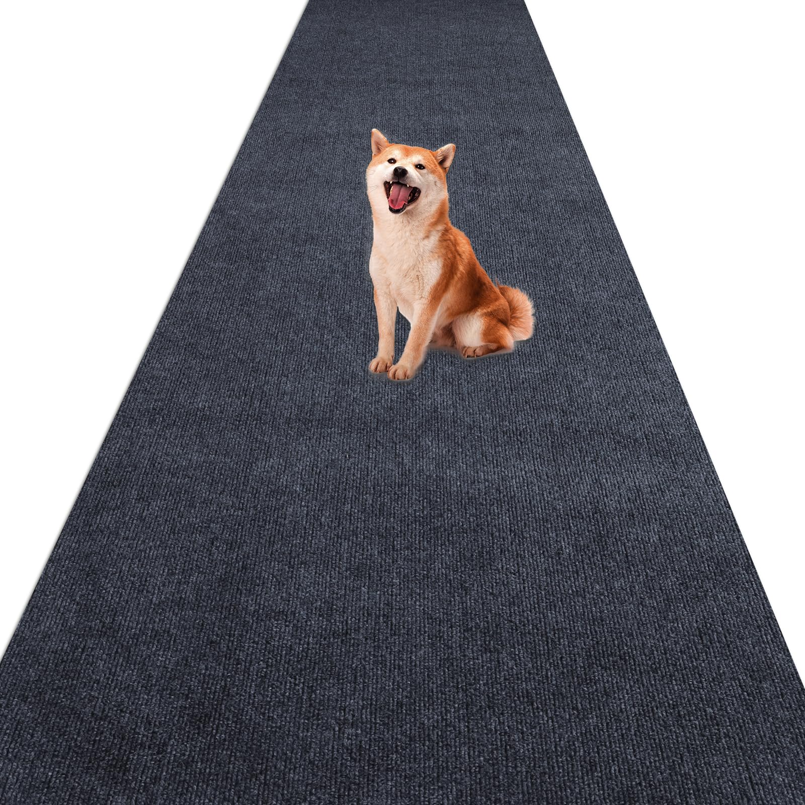 LZM 廊下 カーペット 幅80 廊下マット ロングカーペット 犬 滑り止めマット 防音カーペット 厚手 ロールカーペット 床保護マット 玄関マット 泥落とし 洗える 自由カット スレない 床暖房対応
