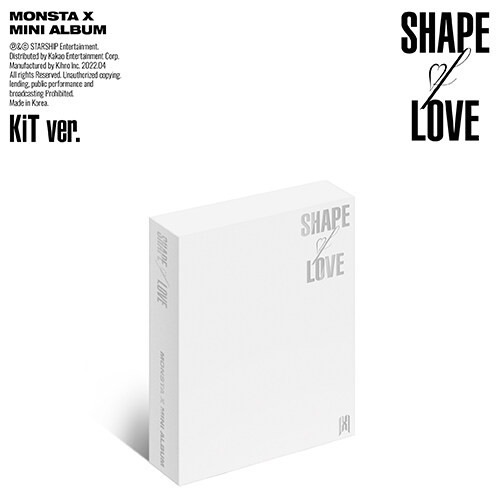 [未開封新品] [キット形態] MONSTA X - ミニ11集 SHAPE of LOVE [キノアルバム] 5,283円
