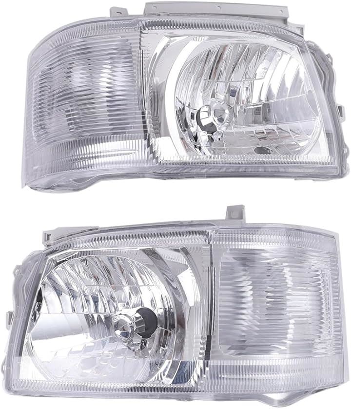 トヨタ 用 ヘッドライト ヘッドランプ 左右セット ハイエース 200系 1型 2型 標準 ワイド 純正タイプ 外装 交換 社外品 カー カスタム パーツ