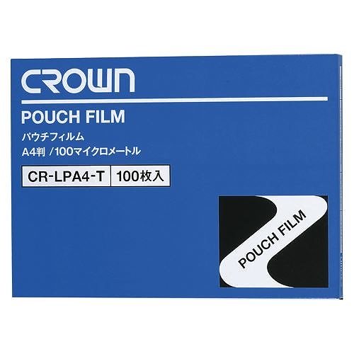 （まとめ買い）パウチフィルム A4 （100枚入） CR-LPA4-T 00021041 [x3]