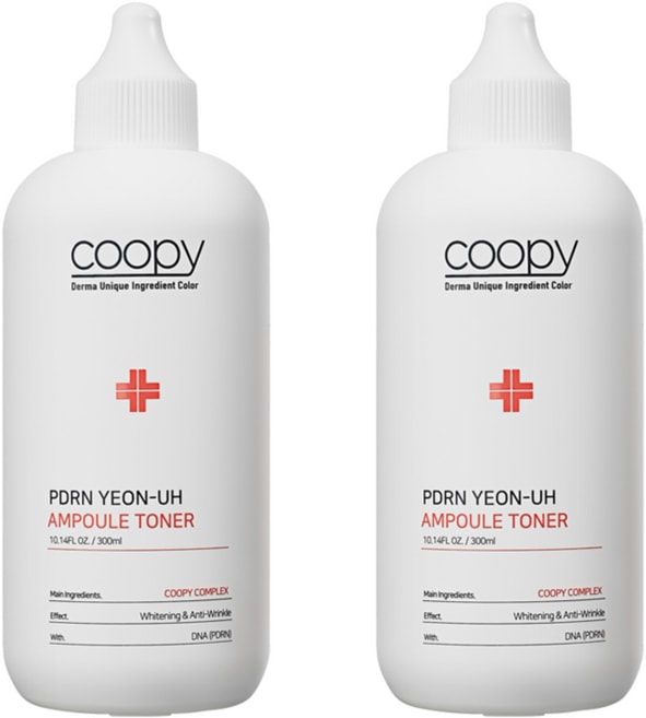 PDRN サーモン アンプルトナー 300ml 2個セット 化粧水 韓国コスメ デイリー保湿 しっとり 角質層までうるおい なめらか 大容量 まとめ買い