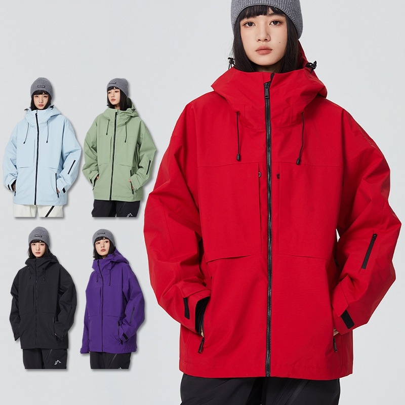 スノーボードウェア ジャケット 単品 トップス アウター レディース メンズ スノボウェア スキーウェア 防水15000mm 男女兼用 防水 防寒 保温 防雪