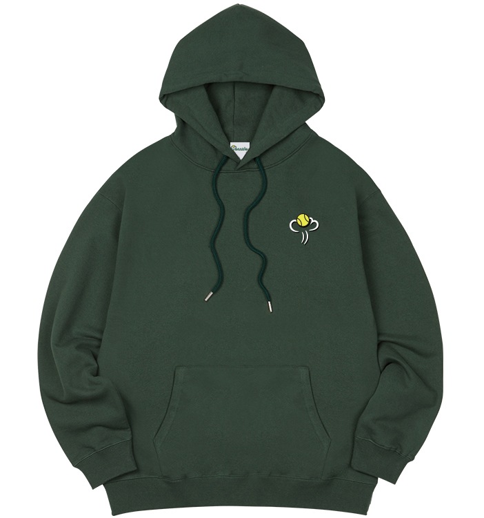 CLASSIC T LOGO HOODY(GREEN)