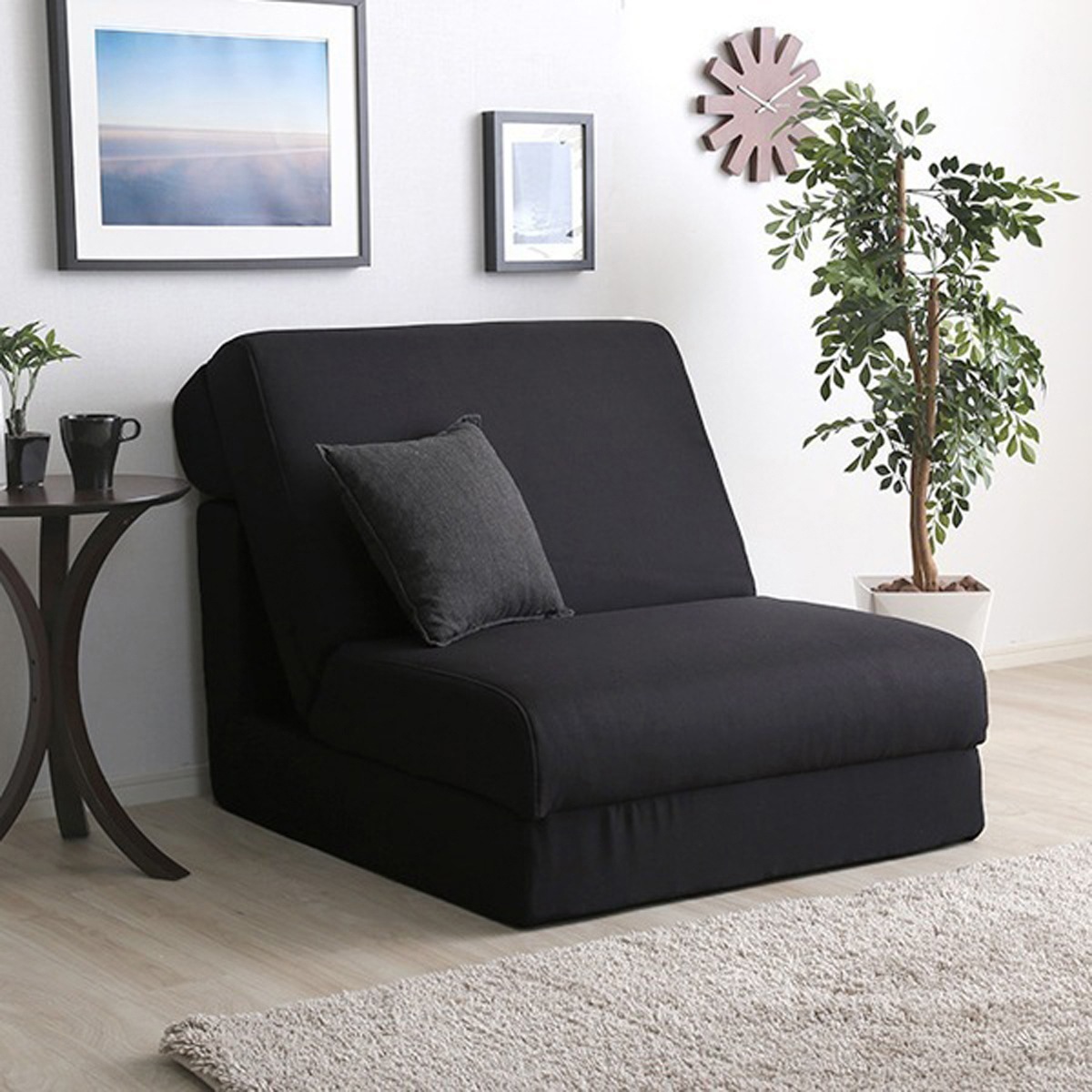 組み換え自由なソファベッド1PLawro-ラウロ-ポケットコイル 1人掛 ソファベッド 日本製 ロー