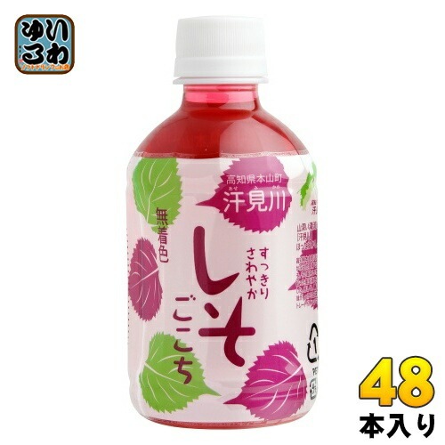 さめうらフーズ すっきりさわやか しそごこち 280ml ペットボトル 48本 (24本入×2 まとめ買い) しそドリンク しそジュース 紫蘇ジュース