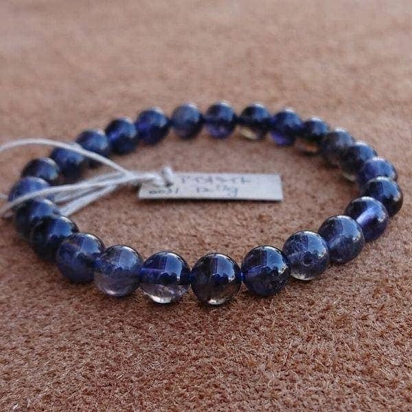 ブレスレット レディースアクセサリー アクセサリー ファッション アイオライト 真実を見抜く石 素敵