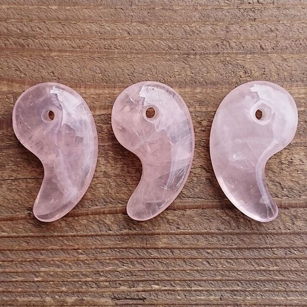 ビーズ アクセサリー用品 アクセサリー道具 材料 手芸 ハンドクラフト コレクション 勾玉 特大_2