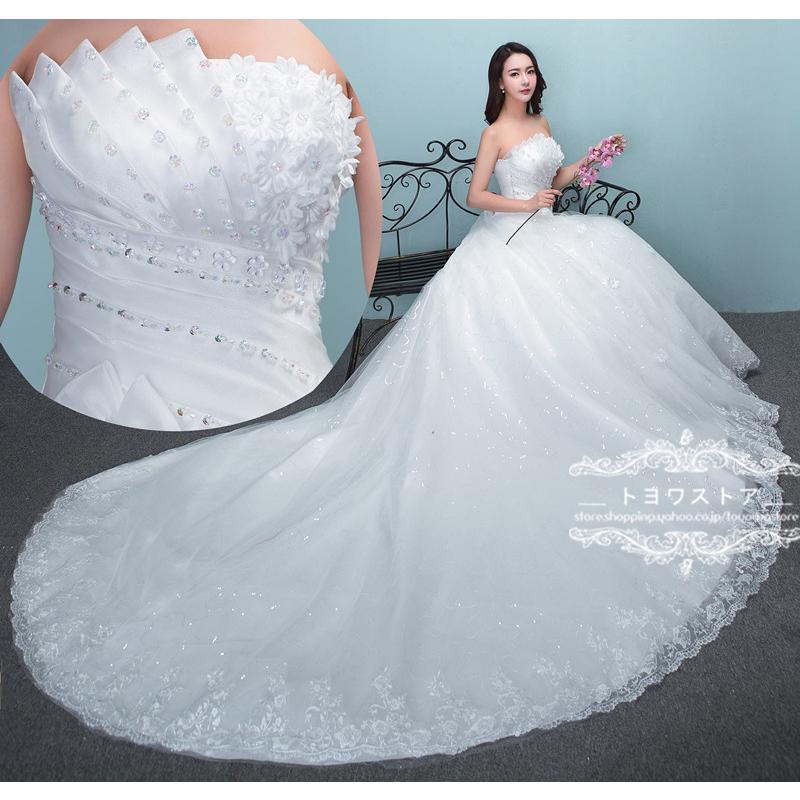 ウエディングドレス花嫁安いAラインドレスロングドレス結婚式花嫁ドレスレディースロングドレス二次会撮影ブライダル披露宴海外挙式