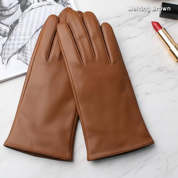 女性用高級ラムスキン手袋 LG26