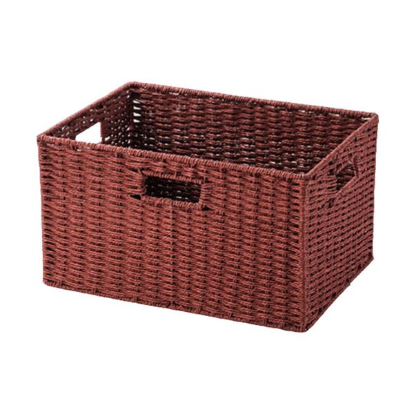 [5セット] ちどり産業 ペーパーバスケットフルタイプ レッド CH-406REX5