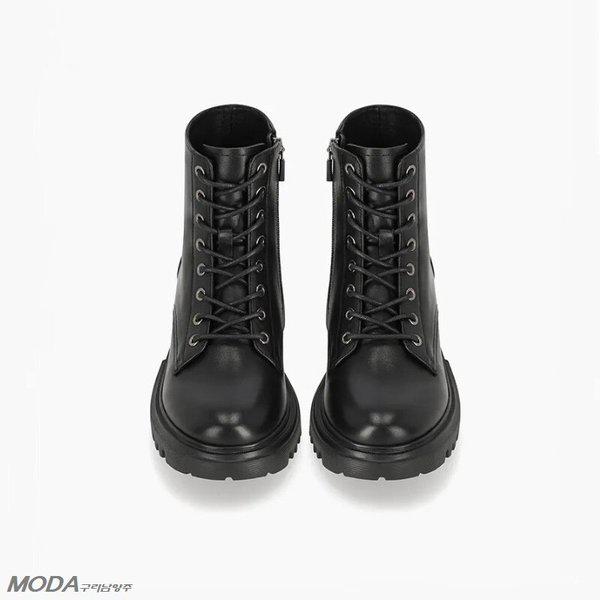 軽量クッションレースアップワーカー女性ブーツ1XWA70XZ_GN