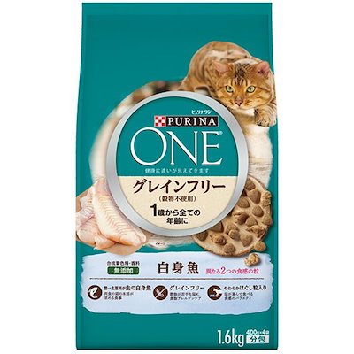 キャット グレインフリー 白身魚 1.6kgのサムネイル