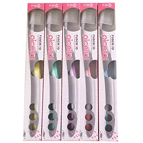 ジーシー GC ルシェロ P-20 ピセラ 歯ブラシ 20本入 M ふつう