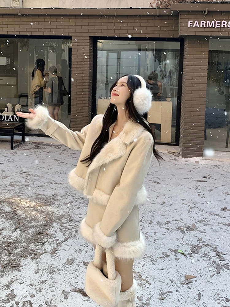 秋冬 セットアップレディース厚手 暖かい 中綿 きれいめ 韓国っぽトップスショートミニ OL 通勤丈オフィスコートファッション系女っぽカジュアルロング大人っぽ 羽織りフレンチ上下型春襟