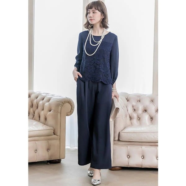 予約受付中パンツドレス パンツスーツ ドレス ロング ロングドレス パーティー 結婚式 二次会 お呼ばれ 披露宴 同窓会 演奏会 発表会 謝恩会 衣裳 衣装 クリスマス イベント 大きいサイズ オ