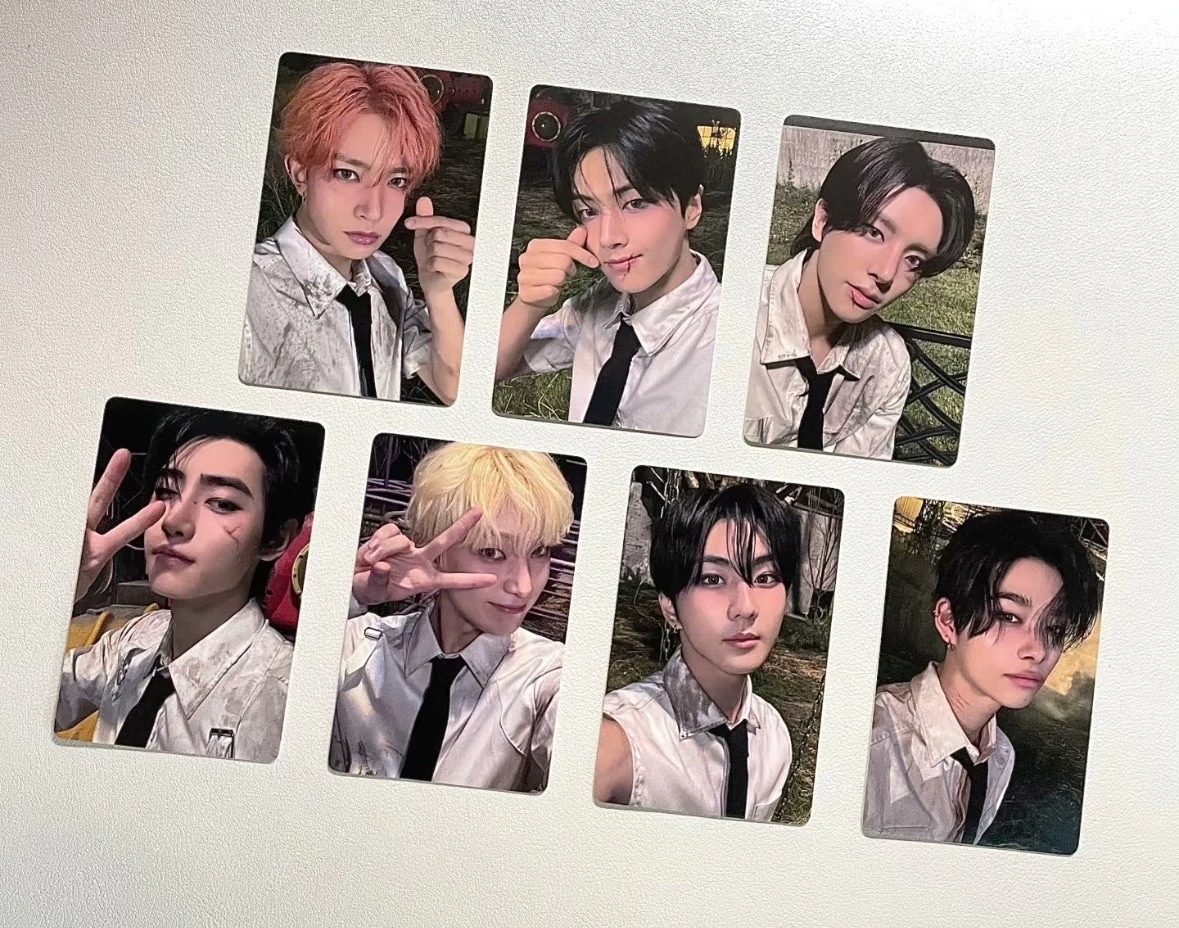 公式ENHYPENyzy青岛特典トレカ公式グッズ写真員7枚セット