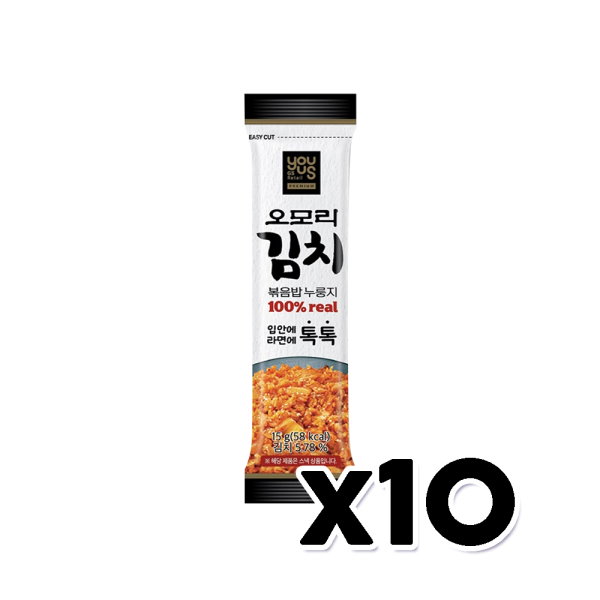 オモリ キムチチャーハン おこげスティック 15g x 10個