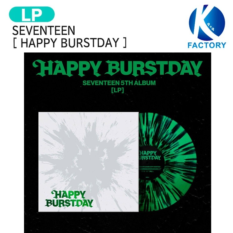 国内発送 [当店限定特典付] SEVENTEEN LP ver [ HAPPY BURSTDAY ] 5th Album / 1次予約