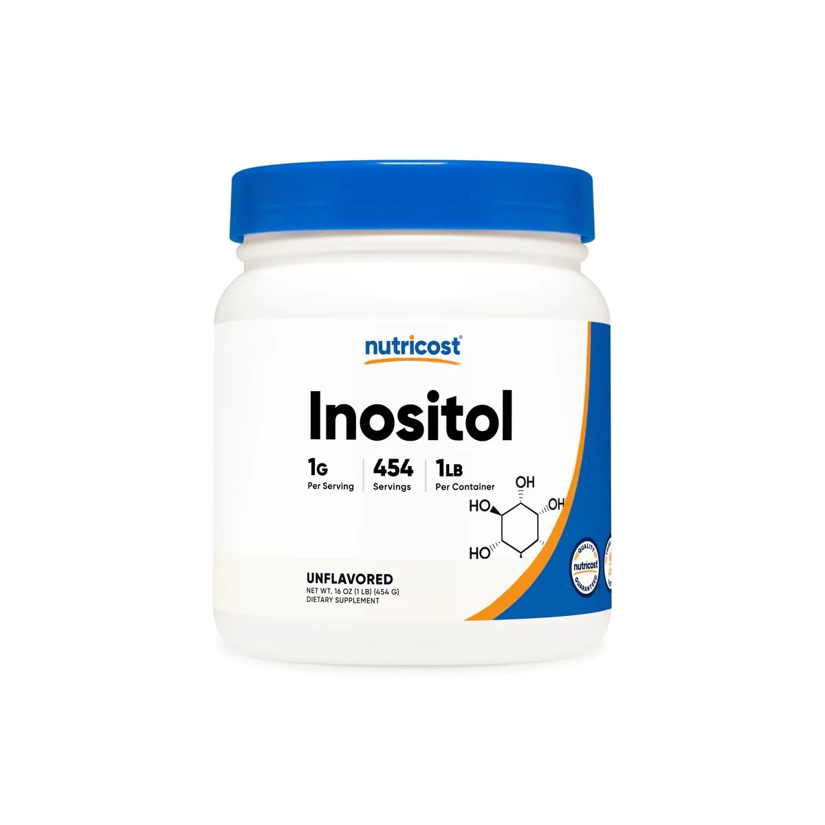 [USA] Nutricost ニュートリコスト1ポンドのイノシトール無香料