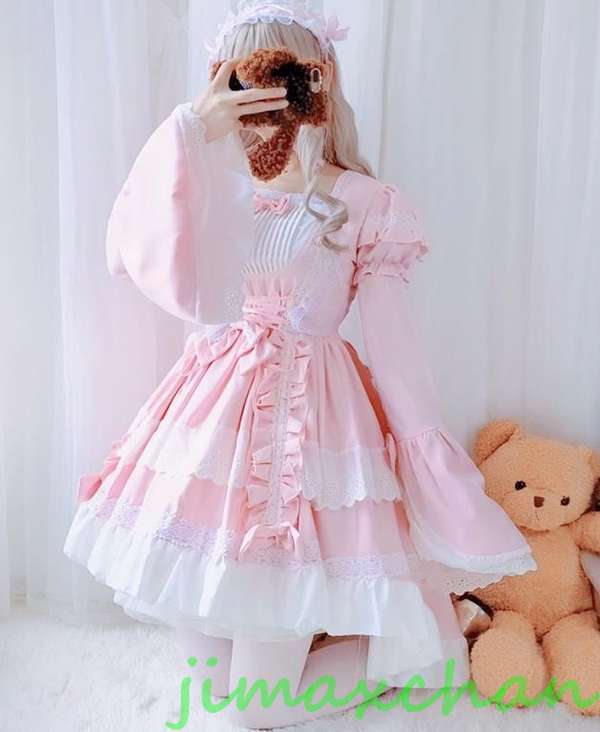 サマー　Lolita系　長袖/ワンピース　ロリータ トップス 萌え レディース ゴスロリ ロリータファッション　変装　トップス　クリスマス