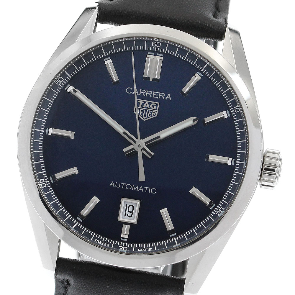 タグホイヤー TAG HEUER WBN2112-0 カレラ キャリバー5 デイト 自動巻き メンズ _900776【中古】