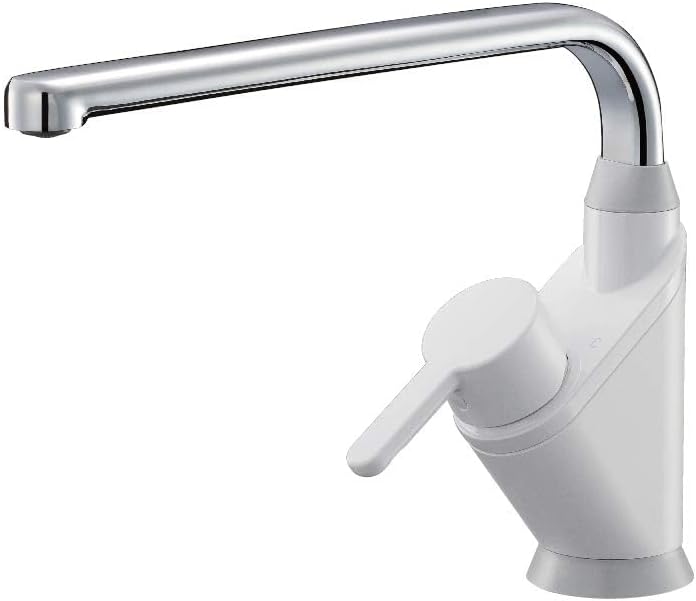 シングルワンホール混合栓 シンクスペース広々 節約エコハンドル セラピカ樹脂 寒冷地仕様 K8721EJK-13