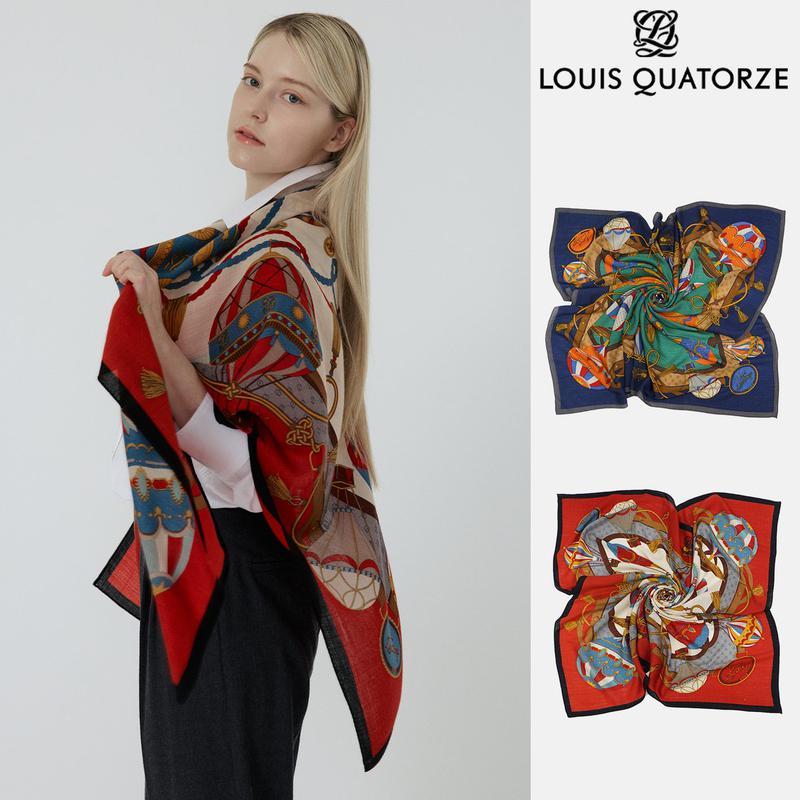 パロス ウール スクエア スカーフ 1CSS227