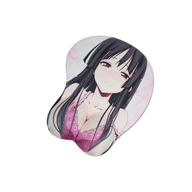 3D立体マウスパッドシリコーン手首プロテクター胸手プロテクターアニメかわいいカードパッドホーム女神パターンを保護するためにライクラ生地は非常に快適でマウスの機能に影響を与えませんマウスの良いパート 15,226円