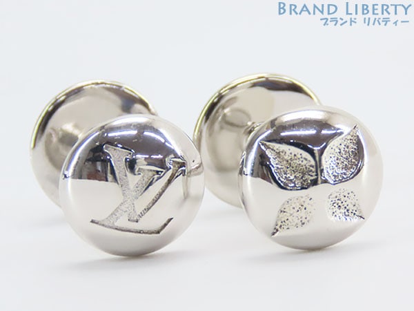 新品同様ルイヴィトンブトンドゥマンシェットモチーフカフスカフスボタンカフリンクスシルバー925M30976 25,500円