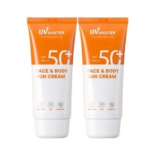 UV マスター フェイスアンドボディ 日焼け止め SPF50 + PA +++ 80ml 2個