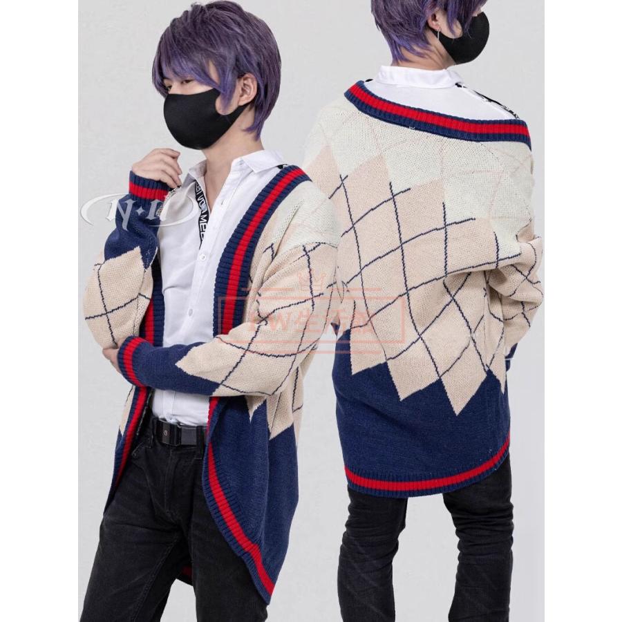 【急速出荷!】恋と深空 ホムラ Rafayel コート着 セーター シャツ着 長袖 応援服 コスプレ 衣装 ハロウィン クリスマス 文化祭