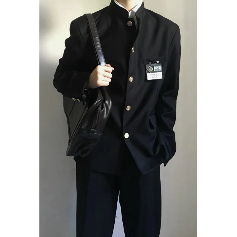 韓国 DK 制服 男女兼用 ジャケット カレッジ JK 学生服 中山 スーツ スーツ 新作 カレッジスタイル クラス制服 スタンドカラー デイメイド