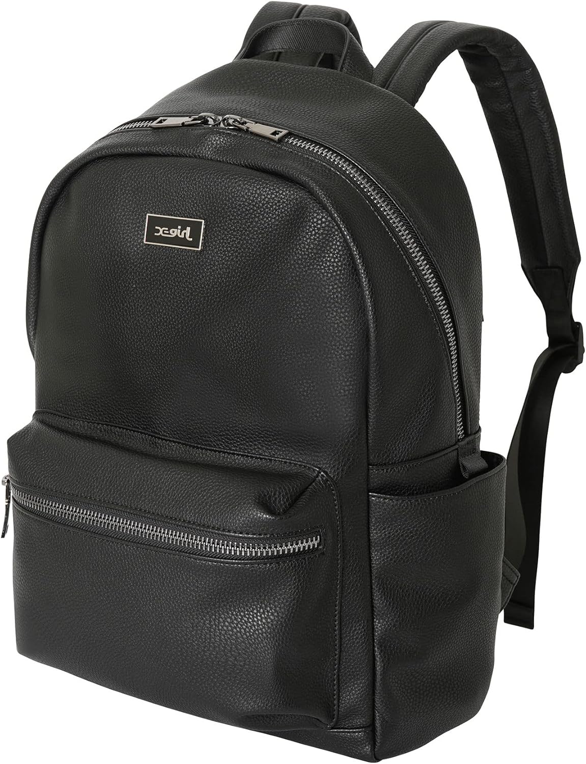 X-girl フェイクレザーバックパック FAUX LEATHER BACKPACK